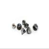 10mm Mini Polyhedral Dice Collection - Includes one D20, D12, D10, D8, D6, D4, and D00 (Marbled) view 3