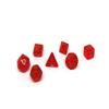 10mm Mini Polyhedral Dice Collection - Includes one D20, D12, D10, D8, D6, D4, and D00 (Watermelon) view 3
