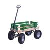 AmishToyBox Berlin Big-Foot Kid's Wagon - Perfect Wagon for Children and Toddlers - Amish Made in Ohio, USA - 10" No-Flat Tires (Emerald Green) view 1
