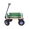 AmishToyBox Berlin Big-Foot Kid's Wagon - Perfect Wagon for Children and Toddlers - Amish Made in Ohio, USA - 10" No-Flat Tires (Emerald Green) view 2