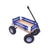 AmishToyBox Berlin Big-Foot Kid's Wagon - Perfect Wagon for Children and Toddlers - Amish Made in Ohio, USA - 10" No-Flat Tires (Blue) view 2