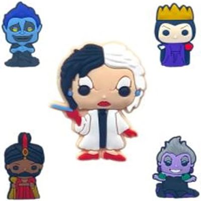 Evil Villains Carton Characters Set of 5 Fridge PVC Magnets