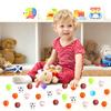 42 Pack Sport Party Favors, Mini Fidget Spinner Sport Ball Toys for Kids Fidget Toys Soccer Baseball for Kids 6-8 8-12 Goodie Bag Stuffers Christmas Birthday Gifts Treasure Box Classroom Prizes view 4