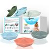 Bath Toys for Toddlers, Bathtub Toddler Toys for 1 2 3 4 Year Old Boys Girls Gifts, Baby Bath Tub Pool Water Toys, Cute Floating Boat for Toddlers Age 1-2 2-4, Shark Boat and Origami Boat view 3