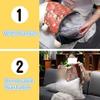2 In 1 Cushion Throw Pillows,travel pillow blanket,pillow blanket 2 in 1,55cm Cartoon Sleeping Cat Plush Pillow Animals Stuffed Pillows Blanket Kids Adults Pets Bolster Sofa Car pillow Home Decor Gift view 2