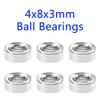 18PCS ShareGoo Ball Bearing Set 4x7x2.5 4x8x3 7x11x3mm Compatible with Wltoys 1/14 144001 RC Car Upgrade Parts view 4