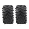 2Pcs 85mm RC Car Tires, High Traction RC Car Tires, 47mm Width, 12mm Hex Adapter, Upgraded Parts for SCY 16101 16102, 1/16 Scale RC Car Wheels for Race, Street, and Off-Road Use view 2