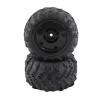2Pcs 85mm RC Car Tires, High Traction RC Car Tires, 47mm Width, 12mm Hex Adapter, Upgraded Parts for SCY 16101 16102, 1/16 Scale RC Car Wheels for Race, Street, and Off-Road Use view 3