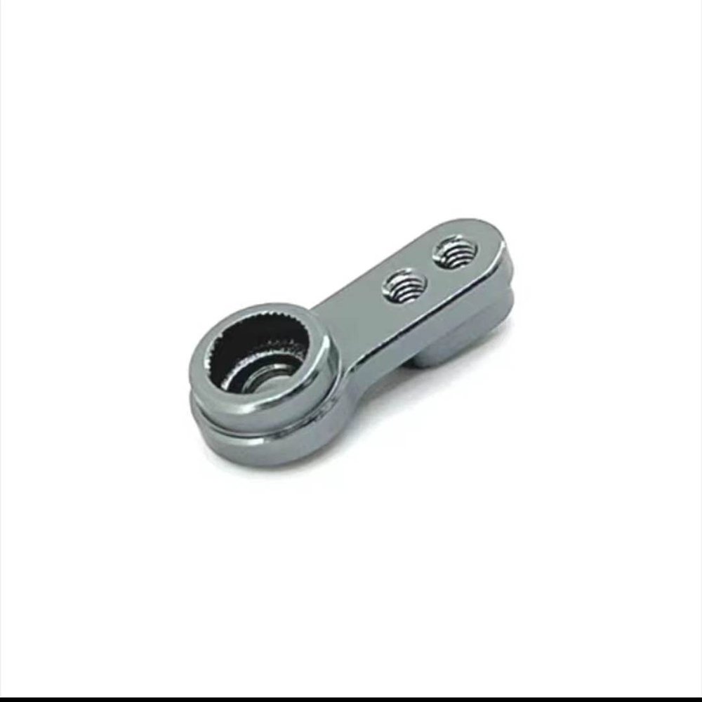 PAITIANLE 1/24 RC Car Steering Gear Arm for FMS 1/24 Power Wagon FCX24 RC Car, RC Car Upgraded Accessories Parts (TITANIUM)