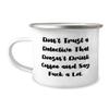 Fun Detective Gifts, Don't Trust a Detective That Doesn't Drink, Detective 12oz Camper Mug From Coworkers, Gifts For Coworkers, Crime scene investigation, Clues, Investigation, Mystery, Puzzle, Secret view 1