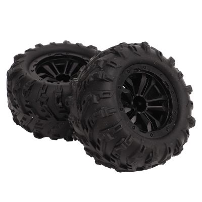 Jerys RC Car Tires, 85mm Diameter Textured 1/16 RC Car Tire Good Grip for SCY 16101 16102 RC Car