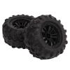 Jerys RC Car Tires, 85mm Diameter Textured 1/16 RC Car Tire Good Grip for SCY 16101 16102 RC Car view 1