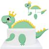 Dinosaur Cake Decoration - Cute Dinosaur Birthday Cake Topper & Party Decorations view 1