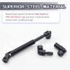 HOPLEX Steel RC Drive Shaft 2Pcs Center Drive Shaft for 1/24 RC Crawler Axial SCX24 Deadbolt AXI90081 Upgrate Part view 2