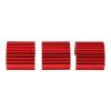 370 Motor Heat Sink, 3pcs Aluminum 370 Brushless Brushed Motor Heat Sink Heatsink Cooling Fins for WPL C14 RC Car(red) view 1