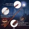 ChampWe Light Up Magic Wizard Wand Rechargeable Illuminating Toy for Kids Witch Collection Cosplay Accessories with Spellbook and Gift Box (Dragon) view 2