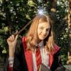 ChampWe Light Up Magic Wizard Wand Rechargeable Illuminating Toy for Kids Witch Collection Cosplay Accessories with Spellbook and Gift Box (Dragon) view 4