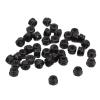 40Pcs RC Wheel Lock Nut Iron M2.5 Hex Accessory Set Kit for 1/18 Climbing Car - and (Black) view 2