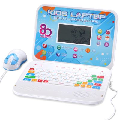 Kids Laptop, 80 Learning Modes to Learn Alphabet, Words, Mathematics, Play Games and Music, Educational Learning Computer for Kids Ages 5+