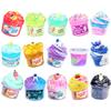 15 Packs Mixed Cloud Galaxy Butter Slime Kit,Non Sticky,Super Soft Sludge Toy,Birthday Gifts for Kids,Party Favor for Girls & Boys view 1