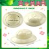 Cotiny 30 Pieces Kids Safari Toy Hats Plastic Exploration Hat Jungle Theme Party Costume Hat for Children Boys Girls Explorer Halloween Costume Jungle Adventure Party Supplies view 2