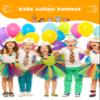 Cotiny 30 Pieces Kids Safari Toy Hats Plastic Exploration Hat Jungle Theme Party Costume Hat for Children Boys Girls Explorer Halloween Costume Jungle Adventure Party Supplies view 3