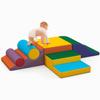 Betterhood Climbing Blocks - Kids Soft Foam Activity Playset - Toddler Soft Couch Climber Gymnastics Equipment for Crawling and Sliding at Home, Preschool view 1