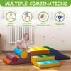 Betterhood Climbing Blocks - Kids Soft Foam Activity Playset - Toddler Soft Couch Climber Gymnastics Equipment for Crawling and Sliding at Home, Preschool view 3