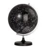LIOONS Beautiful Globe Constellation Globe Lighting World Globe Fashion Black Globes for Home Office Study Decoration Globe Fine and Clear view 1