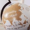Beautiful Globe Globe American Tabletop World Globe Wooden Marble Base Globes Hd Printing Geographic Globes for Living Room Decoration Fine and Clear view 4
