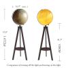 Beautiful Globe Illuminated Globe Floor-Standing Globes with Wooden Tripod Relief Geographic Globes for Living Room and Study Globes Fine and Clear view 2