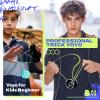 MAGICYOYO Professional Pack of 2 Yoyos V3+K2, Responsive Yo yo for Kids Beginner, Dual Purpose Trick Yo Yo with Unresponsive Yoyo Bearing for Adults/Advanced+Extra Case Bag + 12 Yo-yo Strings view 3