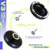 MAGICYOYO Professional Pack of 2 Yoyos V3+K2, Responsive Yo yo for Kids Beginner, Dual Purpose Trick Yo Yo with Unresponsive Yoyo Bearing for Adults/Advanced+Extra Case Bag + 12 Yo-yo Strings view 4