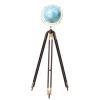 Beautiful Globe Globe with Tripod Wrought Iron Globes Rotatable Metal World Globe for Living Room Study Room Home Decoration Fine and Clear view 1