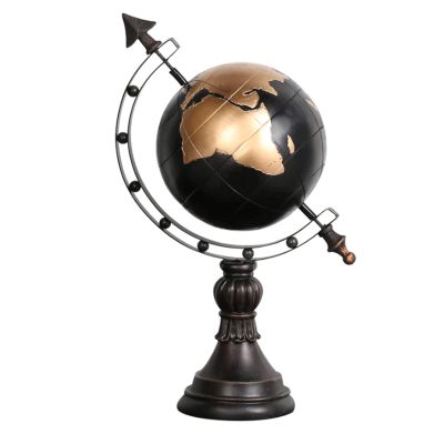 Beautiful Globe Globe Resin Globes with Bracket World Globe14.5 Cm Diameter Globes for Study Office Living Room Globe Decoration Fine and Clear