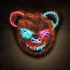 AndTree Halloween Scary Bear Mask Bloody Horror,Halloween Costumes for Kids Cosplay,Scary Costume Party,Easter Bear Mask Toys view 1