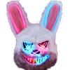 AndTree Halloween Face Mask, Bloody Bunny Rabbit Scary Mask, Halloween Costumes for Cosplay, Scary Costume Party view 1