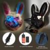 AndTree Halloween Face Mask, Bloody Bunny Rabbit Scary Mask, Halloween Costumes for Cosplay, Scary Costume Party view 3