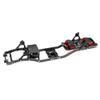 RXZIXYL 1/10 RC Crawler Carbon Fiber Girder 4MM CNC Metal Car Chassis Frame Body Kit Parts for Axial SCX10 II Rock Off Road Truck (Black) view 2