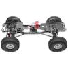 RXZIXYL 1/10 RC Crawler Carbon Fiber Girder 4MM CNC Metal Car Chassis Frame Body Kit Parts for Axial SCX10 II Rock Off Road Truck (Black) view 4