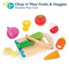 B. toys  Chop 'n' Play  Wooden Fruits & Veggies  Pretend Play Playset  Sliceable Play Food for Toddlers, Kids  Play Knife & Cutting Board  2+ Years view 3