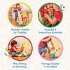 Battat  Wooden Activity Walker  9 Educational Activities  Learning & Walking Toy for Toddlers  Stand, Push, Walk  1 Year +  Farm Theme view 4
