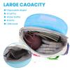 Busy Board - Toddler Backpack with Buckles and Learning Activity Toys - Develop Fine Motor Skills and Basic Life Skills - Learn to Tie Shoes - Children's Travel Toy (Grey) view 4