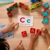 Battat Education  Wooden Alphabet Train Set ABC Letter Train Toy with 84 Pieces for Toddlers  Educational Color & Shape Recognition view 4