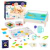 Battat Education  Tracing Light Box for Kids  Sensory Light Up Board  Educational Toys for Toddlers  Includes Double  Sided Tracing Cards  Bright Explorer view 1