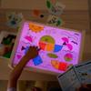 Battat Education  Tracing Light Box for Kids  Sensory Light Up Board  Educational Toys for Toddlers  Includes Double  Sided Tracing Cards  Bright Explorer view 4