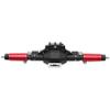 RXZIXYL CNC Aluminum Diamond-Shaped Aluminum Alloy Complete Front & Rear Axle for 1/10 RC Crawler Truck Axial SCX10 II 90046 90047 (RD Front Rear Axle) view 3
