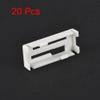 uxcell 20pcs Servo Extension Cable Clips Buckle Wire Fixed Lock Plug Connector Cord Anti-Loose Snaps White for DIY RC Aircraft Boat Model view 2