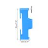 uxcell 5pcs Servo Extension Cable Clips Buckle Wire Fixed Lock Plug Connector Anti-Loose Snaps Blue for DIY RC Aircraft Boat Model view 3