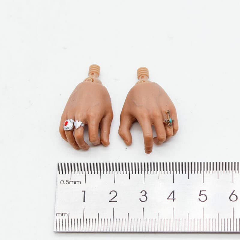 BOSWON 1/6 Scale Trendy Male Soldier Hand Model with Ring for 12 Figure